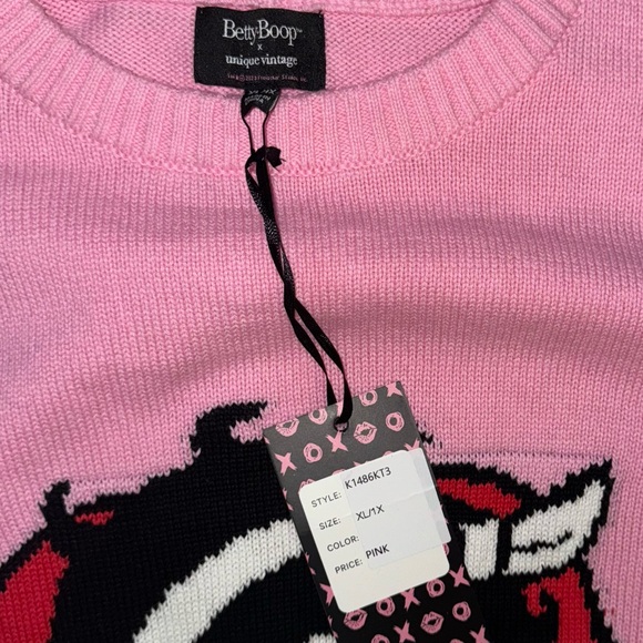Betty Boop x Unique vintage sweater - Picture 3 of 6